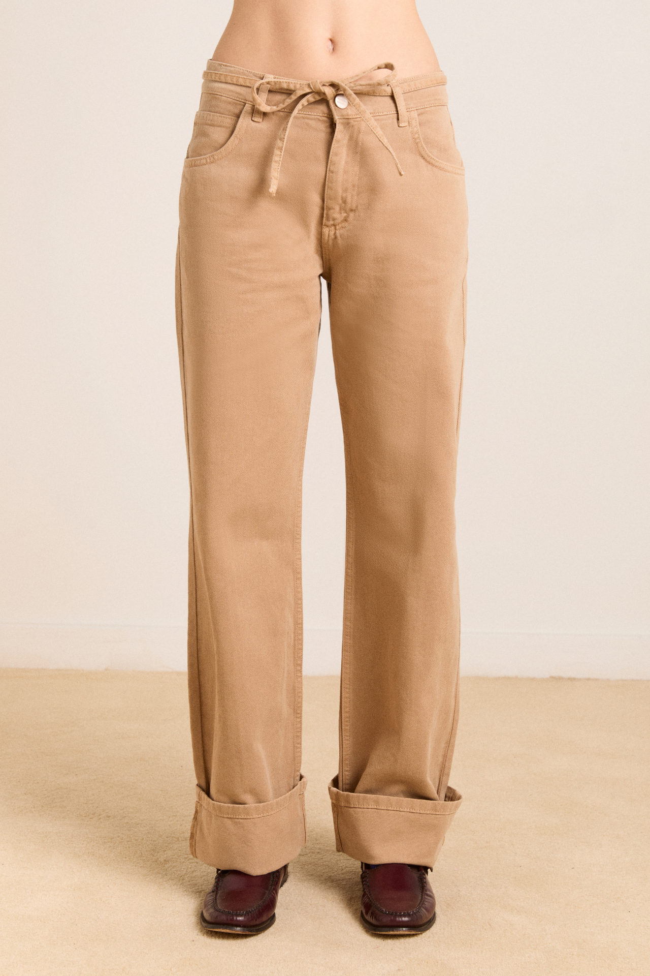 sylvie jeans - tan