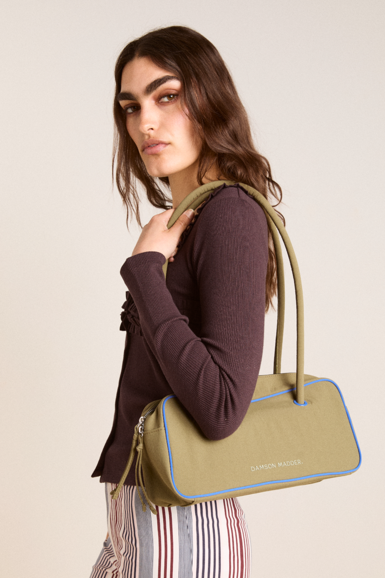 benny bowler - olive/cobalt