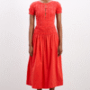 saffy midi dress - red alert