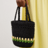 raffia tulip grab bag
